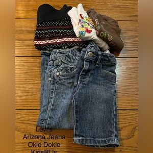 5 Piece Girls Toddler Clothing Bundle Size 2T (B1L40)